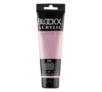 Blockx 60495BXC Acrylique Fine Semi-opaque et Satinée - Nacré - Rose Pigment iridescent/PR 122 - 120ml
