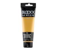 Blockx 60704BXC Acrylique Fine Opaque et Satinée - Jaune de chrome titane PBr 24 - 120ml