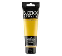 Blockx 60795BXC Acrylique Fine Semi-opaque et Satinée - Nacré - Jaune Pigment iridescent/PY 83 - 120ml