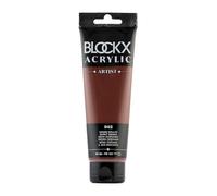 Blockx 60842BXC Acrylique Fine Opaque et Satinée - Sienne Brulée PY 83/PR 101 - 120ml