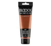 Blockx 61057BXC Acrylique Fine Semi-opaque et Satiné - Métallique - Cuivre Pigment iridescent - 250ml