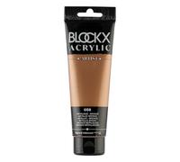 Blockx 61058BXC Acrylique Fine Semi-opaque et Satinée - Métallique - Bronze Pigment iridescent - 250ml