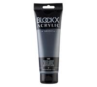 Blockx 61169BXC Acrylique Fine Opaque et Satinée - Métallique - Hématite Pigment iridescent - 250ml