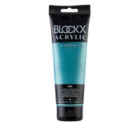Blockx 61695BXC Acrylique Fine Semi-opaque et Satinée -Nacré - Turquoise PG 7/PB 15:3 - 250ml