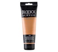 Blockx 61765BXC Acrylique Fine Semi-opaque et Satinée - Jaune-orange nacré Pigment iridescent/PY 83 - 250ml