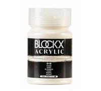 Blockx 65015BXC - Acrylique Fine Opaque et Satinée - Ivoire PW6/PY42 - Pot 500ml