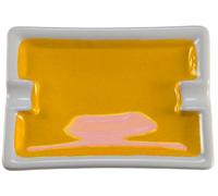 Blockx Aquarelle géante jaune primaire en véritable poêle rechargeable en céramique