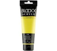 Peinture acrylique fine tube 120ml - Jaune blockx