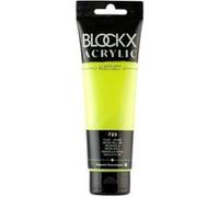Blockx - Peinture - peinture acrylique - jaune fluo - 120 ml Jaune G