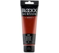 Blockx 60405BXC Acrylique Fine Opaque et Satinée - Rouge Anglais PR 101 - 120ml