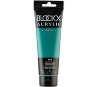 Blockx 60620BXC Acrylique Fine Opaque et Satinée - Vert émeraude PW 6/PG 7/PY 3 - 120ml
