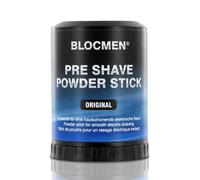 BLOCMEN Original Stick de poudre original 60g - rasage à sec doux sans irritations - stick avant-rasage avec menthol pour hommes
