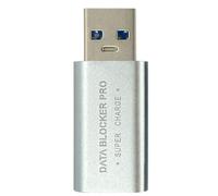 Blocqueur De Données | Coque en d'Aluminium Bloqueur USB - Adaptateur Stable Charge Rapide Protecteur pour PC Téléphone Usage Lieu Public