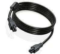 Blocroche Câble d'extension AMS 6 broches 2,8 m pour Bambu Lab P1S P2S X1C | Câble mâle à mâle 6 broches pour imprimante 3D, compatible avec AMS/AMS 2 Pro/AMS HT, filtre à anneau magnétique