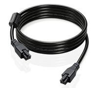Blocroche Rallonge AMS 6 broches 1,5 m pour Bambu Lab P1S P2S X1C H2C H2S | Câble mâle à mâle 6 broches pour imprimante 3D, compatible avec AMS/AMS 2 Pro/AMS HT, filtre à anneau magnétique