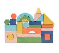 Blocs à empiler et hochet (24 pièces)