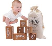 Blocs - Bloc mensuel de 372 g pour, bébés pleine lune, merveilleuse