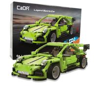 Blocs Cada Voiture de course à tirer 387 pièces