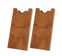 Blocs d ' espacement de positionnement de meubles, ensemble de remplissage en bois, paquet de 2 pour pieds de canapé, espacement de la tête de lit et blocs de dégagement, espace de, chambre à