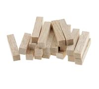 Blocs de bois de tilleul à sculpter, Bâtons carrés en tilleul for l'artisanat, tailles 50 à 200mm, 40 pièces(80mm 10 Pieces)
