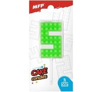 Blocs de bougies numéro 5 vert