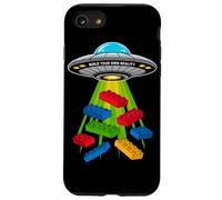 Blocs de Briques drôles Alien UFO Master Builder Cadeaux pour Enfants Coque pour iPhone SE (2020) / 7/8