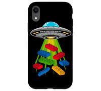 Blocs de Briques drôles Alien UFO Master Builder Cadeaux pour Enfants Coque pour iPhone XR