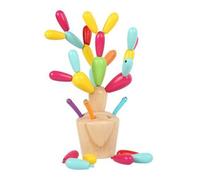 Blocs De Cactus En Bois 2 En 1, Jeu D'Équilibre Magnétique Pour La Pêche, Éducation Des Enfants, Développement De L'Intelligence, Briques