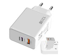 Blocs de Charge Rapide - Chargeur Rapide Secteur 120W pour Smartphone,Accessoires de Voyage Adaptateur de Charge Polyvalent Cube pour la Maison Le Bureau et Le Dortoir