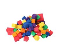 Blocs De Comptage En Mousse - Ensemble De Cubes D'apprentissage Mathématiques Doux Et Colorés, Aide À La Formation À La Reconnaissance Des Numéros De La Petite Enfance, Kit De Manipulation En Classe |