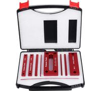 Blocs de configuration pour le travail du bois, haute précision, rangement pratique, 9 pièces métriques