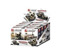 Sluban Blocs De Construccion Army 8-Into-1 Display