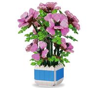 Blocs de Construction Actiniaria, COMPATIBLES avec Lego, Fleurs en Pot, KIT DE Bricolage, 1112 pièces, 6+ (I)