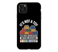 Blocs de Construction Amusants Maître de Construction Briques Blocs Jouets Coque pour iPhone 11 Pro Max