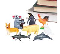 Blocs de Construction Animaux - Jeu DIY de Poupées Réalistes | Casse-Tête Éducatif sur les Animaux - Pour Garçon Fille Noël Anniversaire Salle De Classe Pâques Voyage Fête