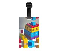 Blocs de construction colorés pour sacs de golf, sacs de sport, valises, etc.