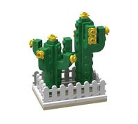 Blocs De Construction D'animaux, Ferme De Ville, Plante, Jungle, Cactus, Modèle Moc, Briques À Monter Soi-Même, Jouets Éducatifs, Cadeaux De Noël, 2021