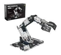 Blocs de construction de bras robotique T2007, programmation technique, briques à assembler, modèle de jouets pour garçons, coffret cadeau de noël, en STOCK box