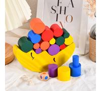 Blocs De Construction De Couleur Jenga En Bois, Jouets Éducatifs Pour Enfants, Éducation De La Petite Enfance