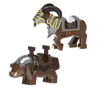 Blocs De Construction De La Romance Des Trois Royaumes, 2 Pièces, Jouets Pour Enfants, Soldats, Chèvre, Sanglier, Mouton, Chevalier