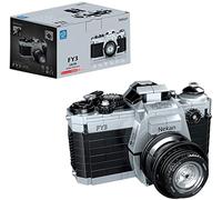 Blocs de Construction de SLR Caméra Modèle, Kit de Construction de Modèle d’appareil Photo Numérique Rétro, Jouets de Construction de Caméra pour enfants et adultes (#2)