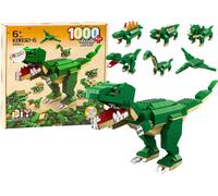 Blocs de construction dinosaures 6in1 DIY Dinosaur Set 1000 pièces.