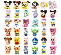 Blocs de construction Disney, dessin animé Kawaii, mini figurines d'action pour enfants, briques à assembler, jouets DIY, cadeau pour enfants W2112
