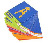 Blocs de Construction éducatifs en Bois pour Enfants, Jouet de Couleur Vive pour Les Compétences de Pensée Logique, Cadeau pour la Journée des Enfants (Blocs de Construction architecturaux)