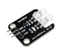 Blocs de construction électroniques à 2 canaux Module émetteur infrarouge bidirectionnel Transmetteur IR for carte Arduino 2CH