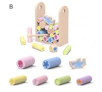 Blocs De Construction Empilables En Bois Lisse, Équilibre Arc-En-Ciel, Jouets Éducatifs Pour Bébé, Développement De L'Intelligence, 2021