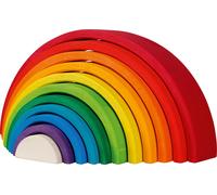 Blocs de construction en bois Arc-en-ciel Goki