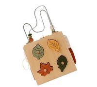 Blocs de construction en bois, ensemble de séquençage de perles, blocs de tri, jeu d'apprentissage éducatif, jouet STEM pour ensemble d'activités pour garçons et filles de 1 à 3 ans, d'âge pré