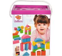 Blocs de construction en bois multicolores Eichhorn
