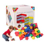 Blocs de Construction en Mousse | Jouets éducatifs manipulateurs mathématiques précoces | Artisanat de Salle de Classe pour Maternelle Maternelle éducation Parents Jeux interactifs